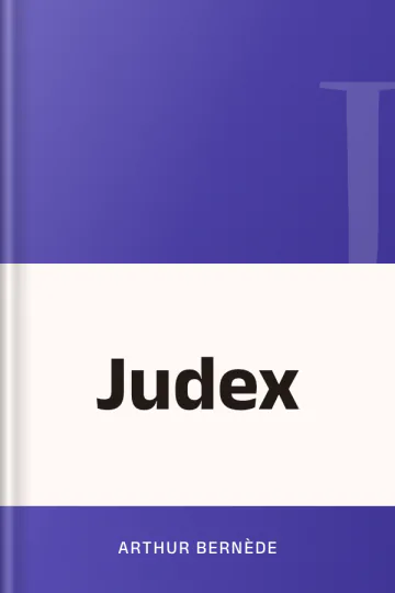 Judex d’Arthur Bernède, couverture du livre