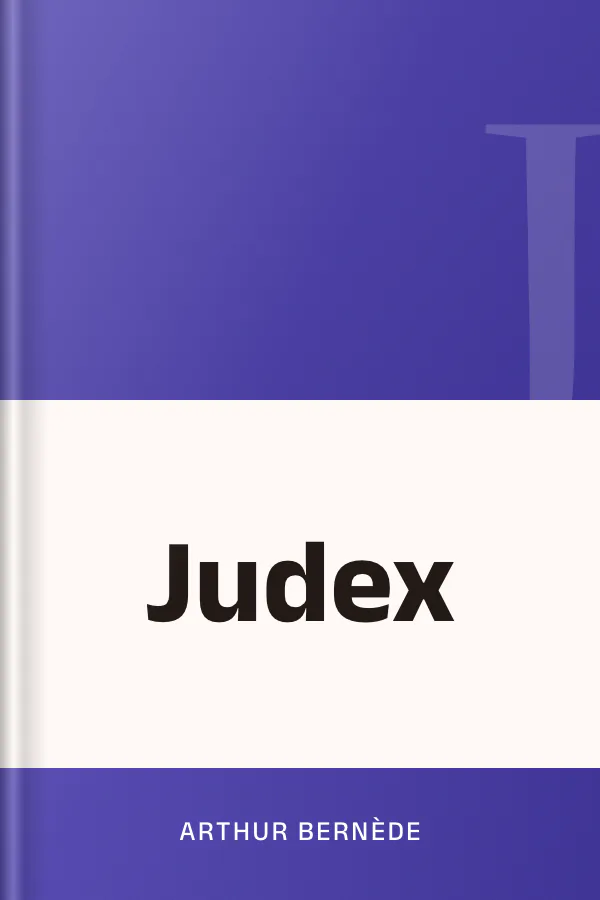 Judex d’Arthur Bernède, couverture du livre