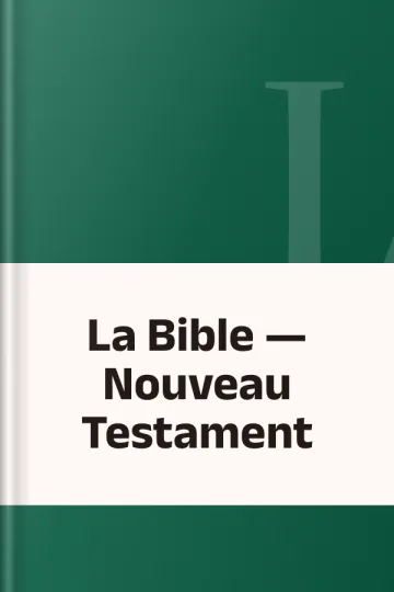 La Bible — Nouveau Testament, couverture du livre