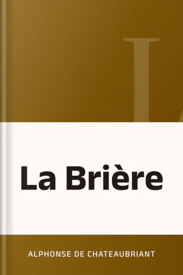 La Brière d’Alphonse de Chateaubriant, couverture du livre
