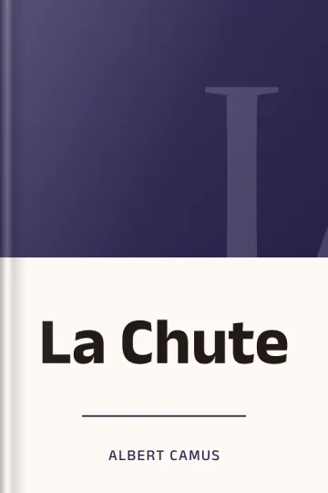 La Chute d’Albert Camus, couverture du livre