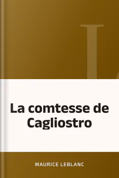 La comtesse de Cagliostro - Maurice Leblanc