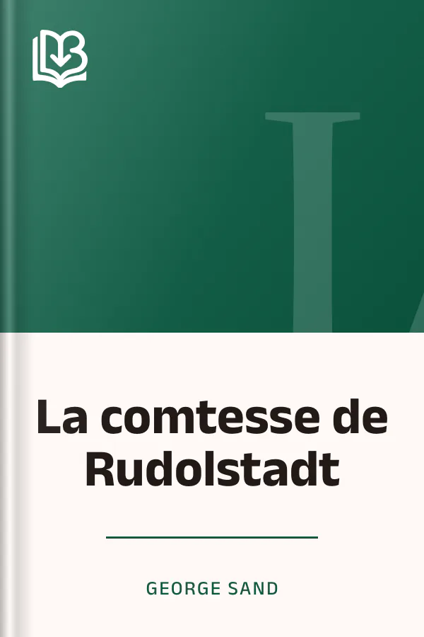 La comtesse de Rudolstadt de George Sand, couverture du livre