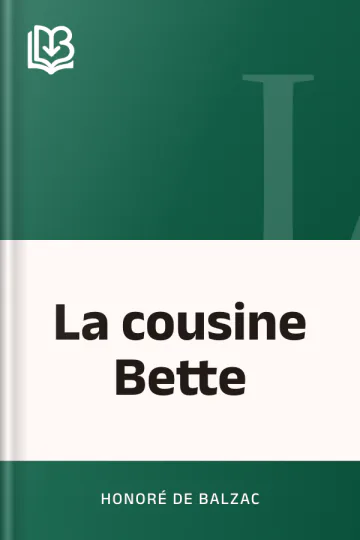 La cousine Bette d’Honoré de Balzac, couverture du livre