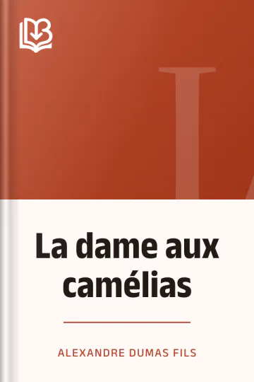 La dame aux camélias d’Alexandre Dumas fils, couverture du livre