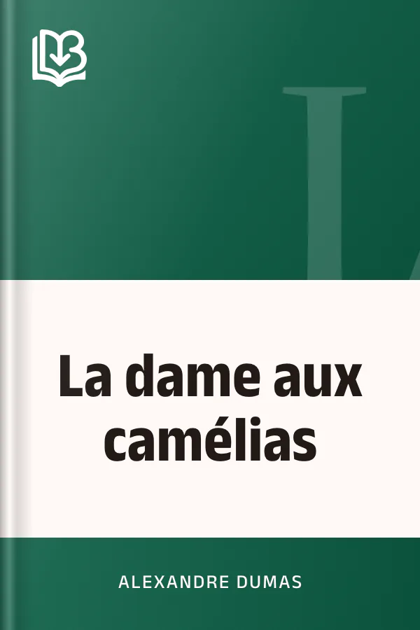 La dame aux camélias d’Alexandre Dumas, couverture du livre