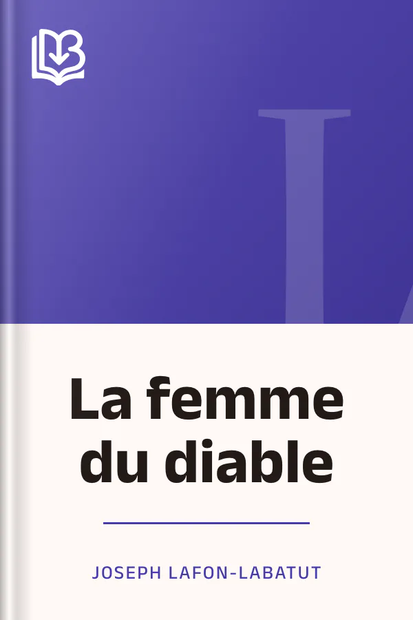 La femme du diable de Joseph Lafon-Labatut, couverture du livre