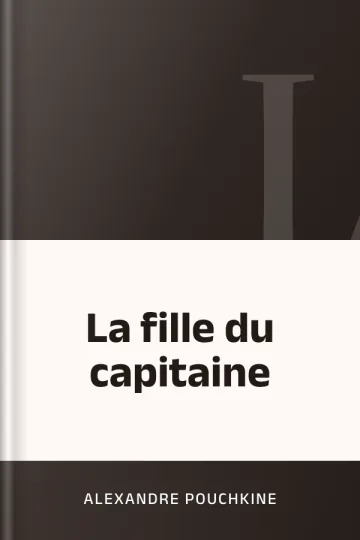 La fille du capitaine d’Alexandre Pouchkine, couverture du livre