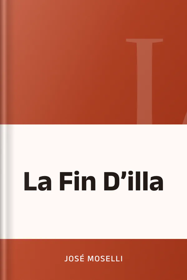 La Fin D’illa de José Moselli, couverture du livre