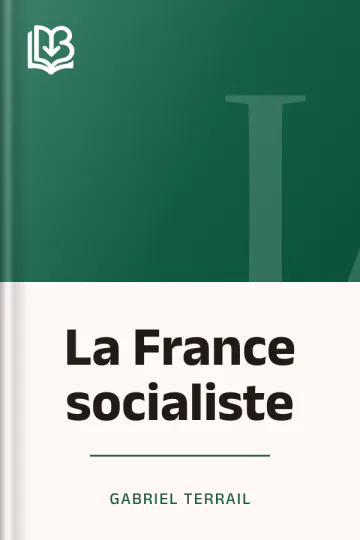 La France socialiste de Gabriel Terrail, couverture du livre