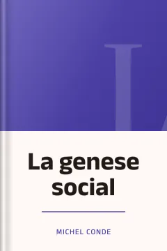 La genese social - Michel Conde