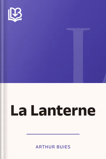 La Lanterne d’Arthur Buies, couverture du livre