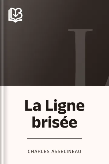 La Ligne brisée de Charles Asselineau, couverture du livre