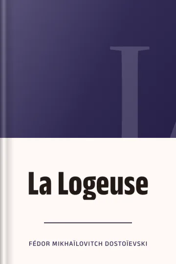 La Logeuse de Fédor Mikhaïlovitch Dostoïevski, couverture du livre