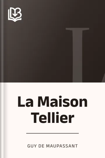 La Maison Tellier de Guy de Maupassant, couverture du livre