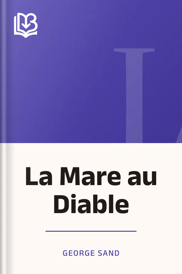 La Mare au Diable de George Sand, couverture du livre