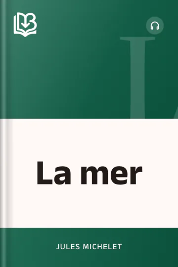 La mer de Jules Michelet, couverture du livre