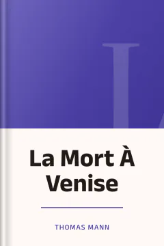 La Mort À Venise - Thomas Mann