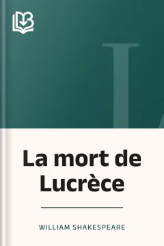 La mort de Lucrèce - William Shakespeare