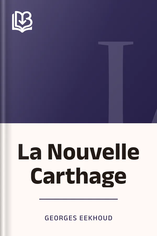 La Nouvelle Carthage de Georges Eekhoud, couverture du livre