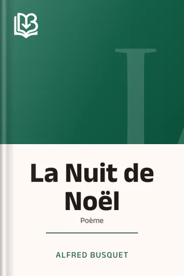 La Nuit de Noël d’Alfred Busquet, couverture du livre