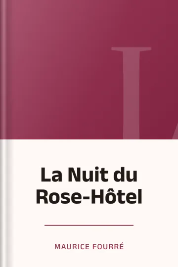La Nuit du Rose-Hôtel de Maurice Fourré, couverture du livre