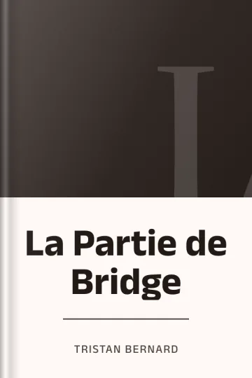 La Partie de Bridge de Tristan Bernard, couverture du livre