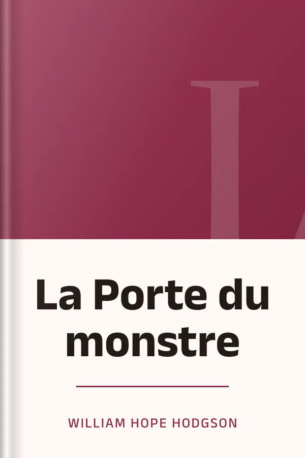 La Porte du monstre de William Hope Hodgson, couverture du livre