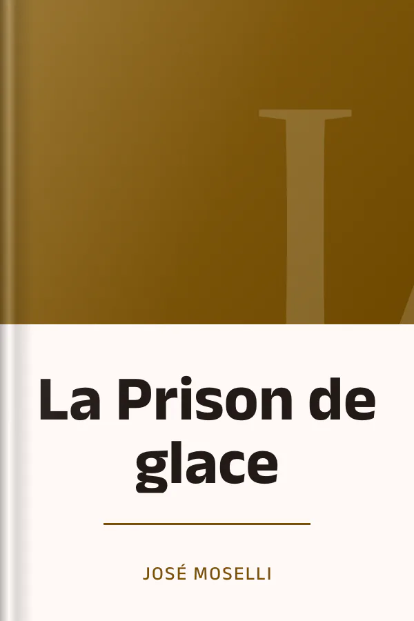 La Prison de glace de José Moselli, couverture du livre