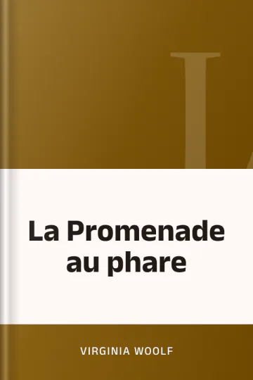 La Promenade au phare de Virginia Woolf, couverture du livre