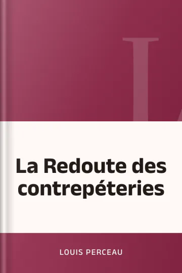 La Redoute des contrepéteries de Louis Perceau, couverture du livre