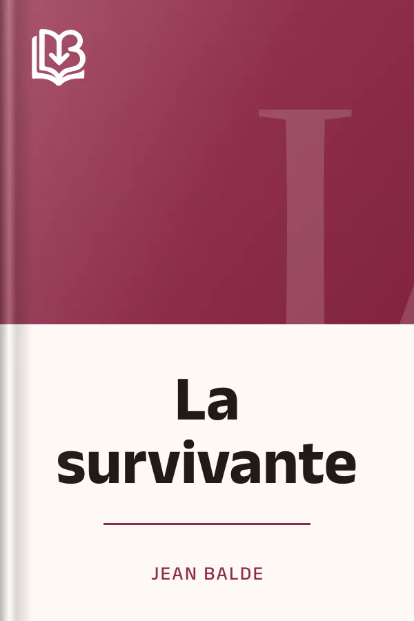 La survivante de Jean Balde, couverture du livre