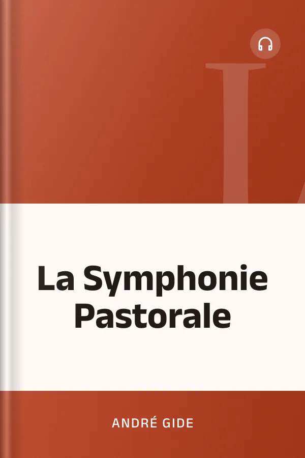 La Symphonie Pastorale d’André Gide, couverture du livre