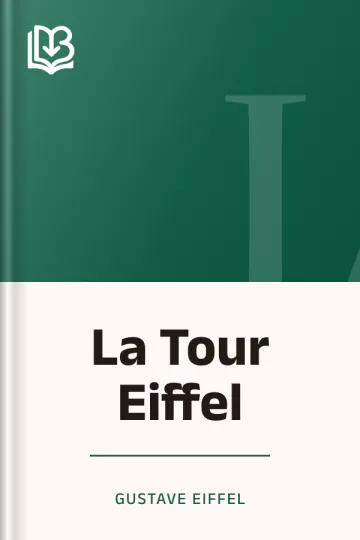 La Tour Eiffel de Gustave Eiffel, couverture du livre