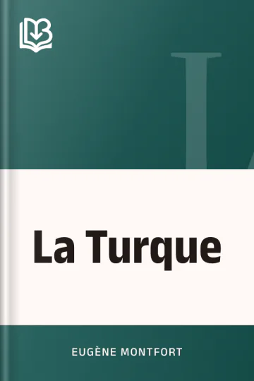 La Turque d’Eugène Montfort, couverture du livre