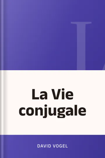 La Vie conjugale de David Vogel, couverture du livre