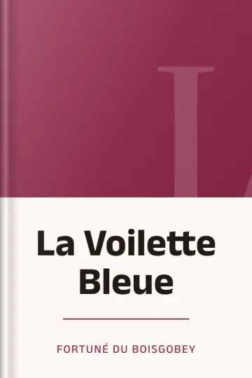 La Voilette Bleue de Fortuné Du Boisgobey, couverture du livre