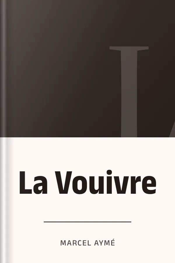 La Vouivre de Marcel Aymé, couverture du livre