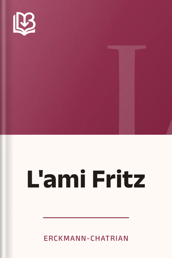 L'ami Fritz d’Erckmann-Chatrian, couverture du livre