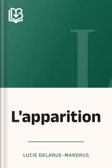 L'apparition de Lucie Delarue-Mardrus, couverture du livre