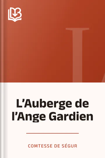L’Auberge de l’Ange Gardien de Comtesse de Ségur, couverture du livre