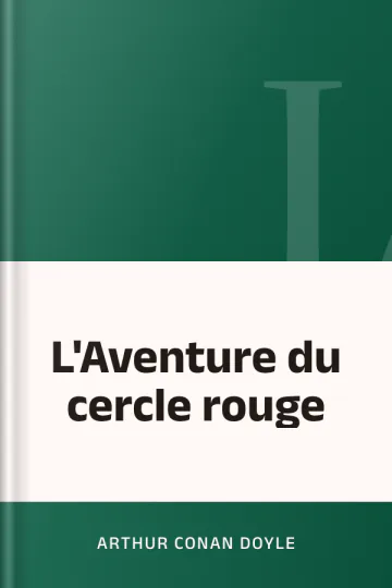 L'Aventure du cercle rouge d’Arthur Conan Doyle, couverture du livre