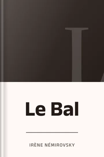 Le Bal d’Irène Némirovsky, couverture du livre