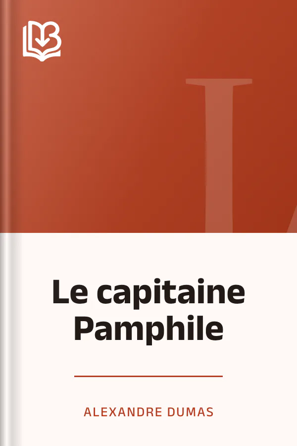 Le capitaine Pamphile d’Alexandre Dumas, couverture du livre