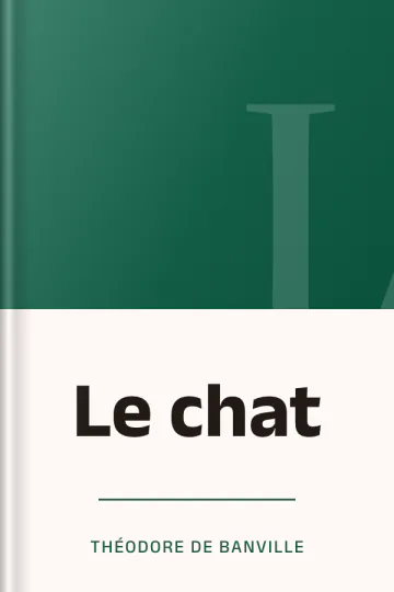 Le chat de Théodore de Banville, couverture du livre