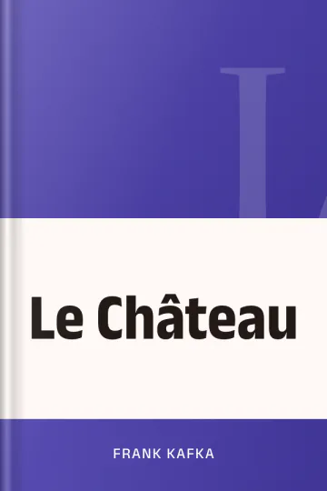 Le Château de Frank Kafka, couverture du livre