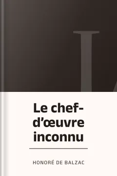 Le chef-d’œuvre inconnu - Honoré de Balzac