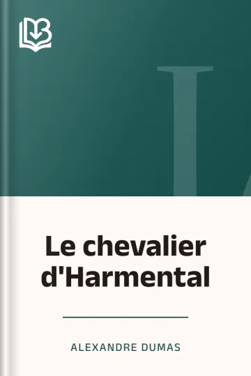 Le chevalier d'Harmental d’Alexandre Dumas, couverture du livre