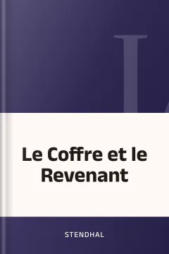 Le Coffre et le Revenant - Stendhal