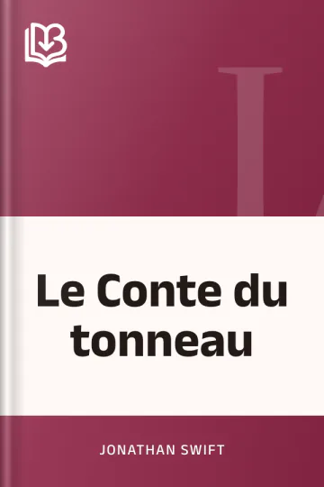 Le Conte du tonneau de Jonathan Swift, couverture du livre